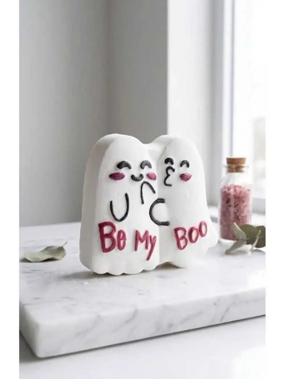 Be My Boo bath bomb, Valentine’s Day bath bomb, Valloween